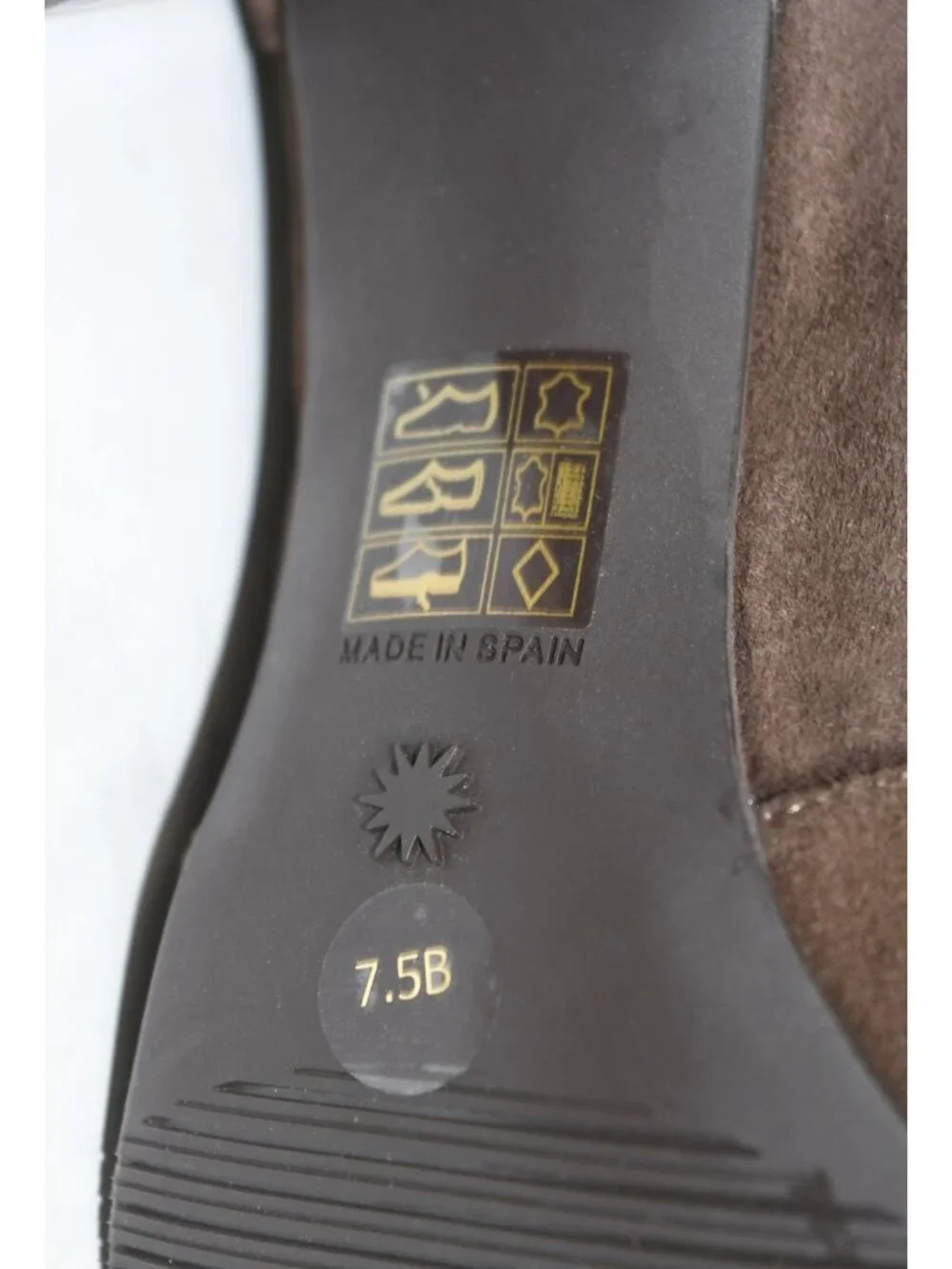 $650 STUART WEITZMAN Yuliana Stretch Suede SOCK Booties CHOCOLATE 7.5 (PD16)